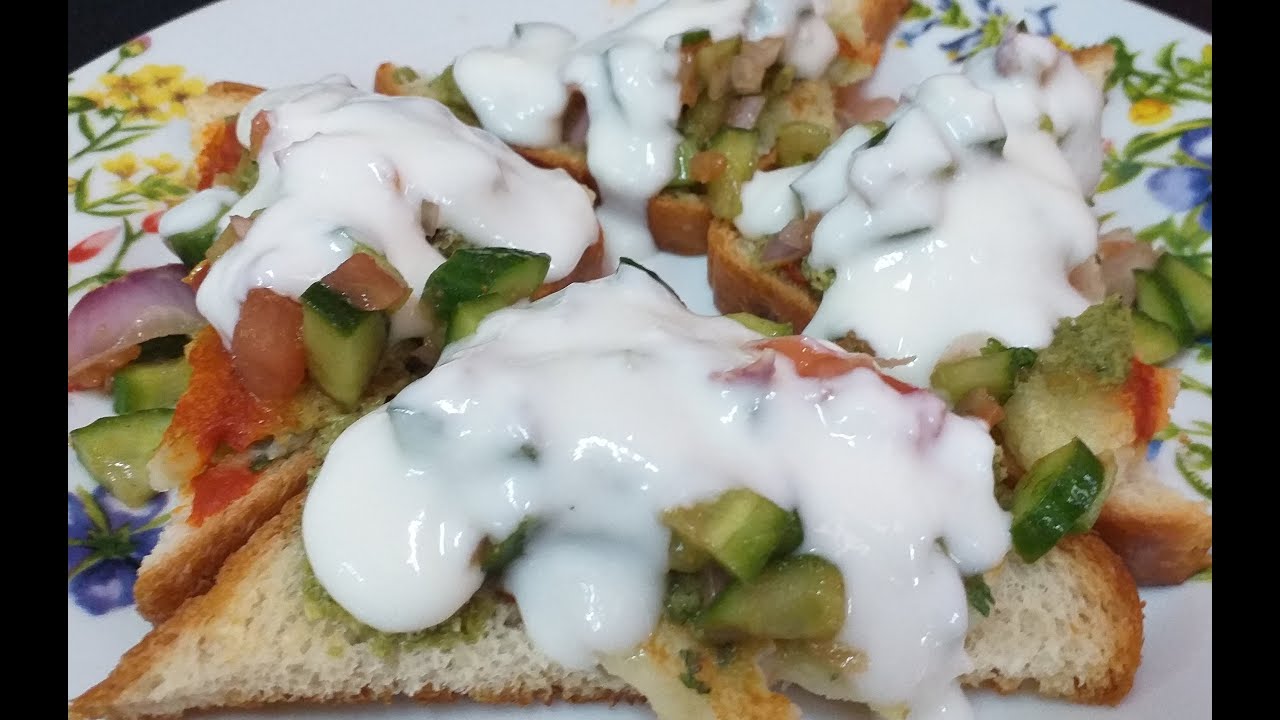 The Perfect Unique Sweet&Spicy Bread Chaat (Guaranteed Taste)