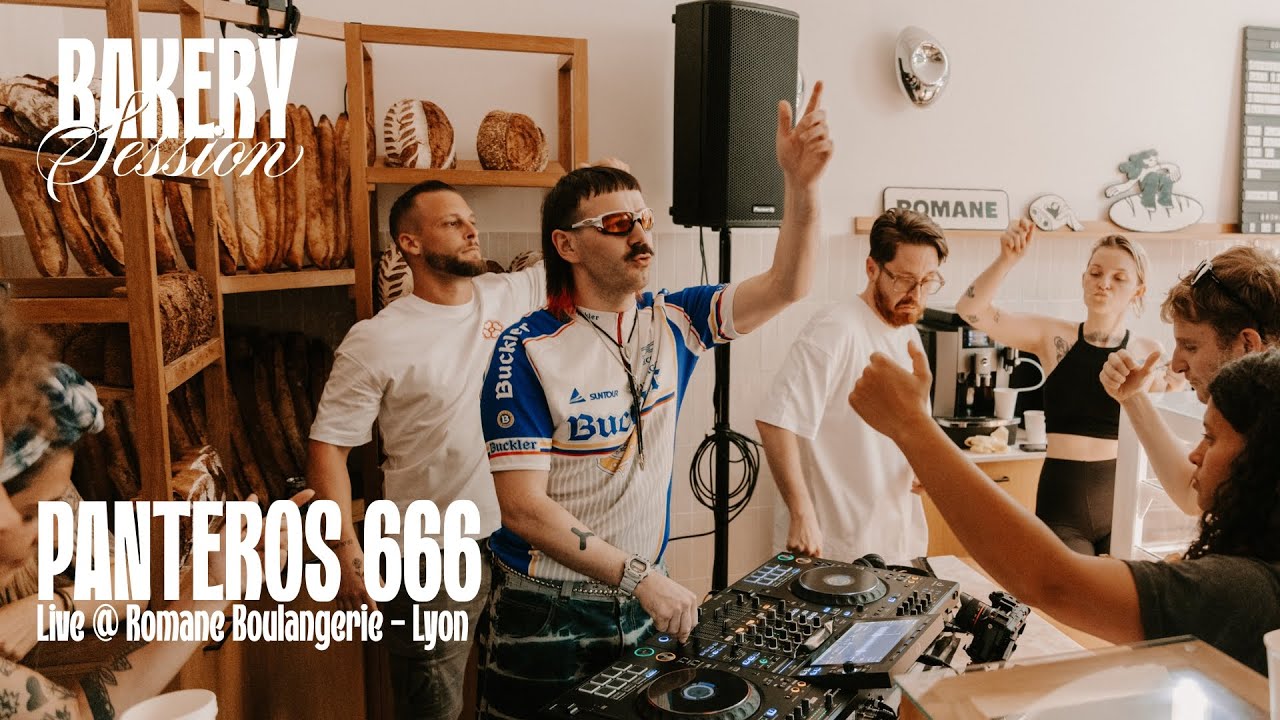 PANTEROS666 LIVE AT THE BAKERY SESSION (Romane Boulangerie - Lyon)