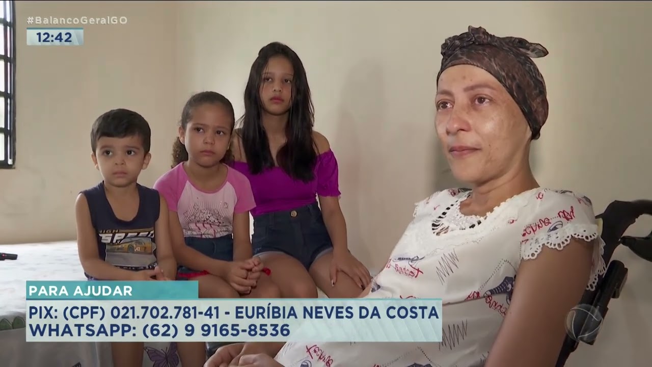 TODOS PELA EURÍBIA: ELA CUIDA SOZINHA DA FAMÍLIA E PRECISA DE AJUDA