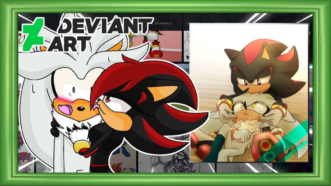 SHADINA LICKS SILVER?! - Silver & Shadina Visit Deviant Art!
