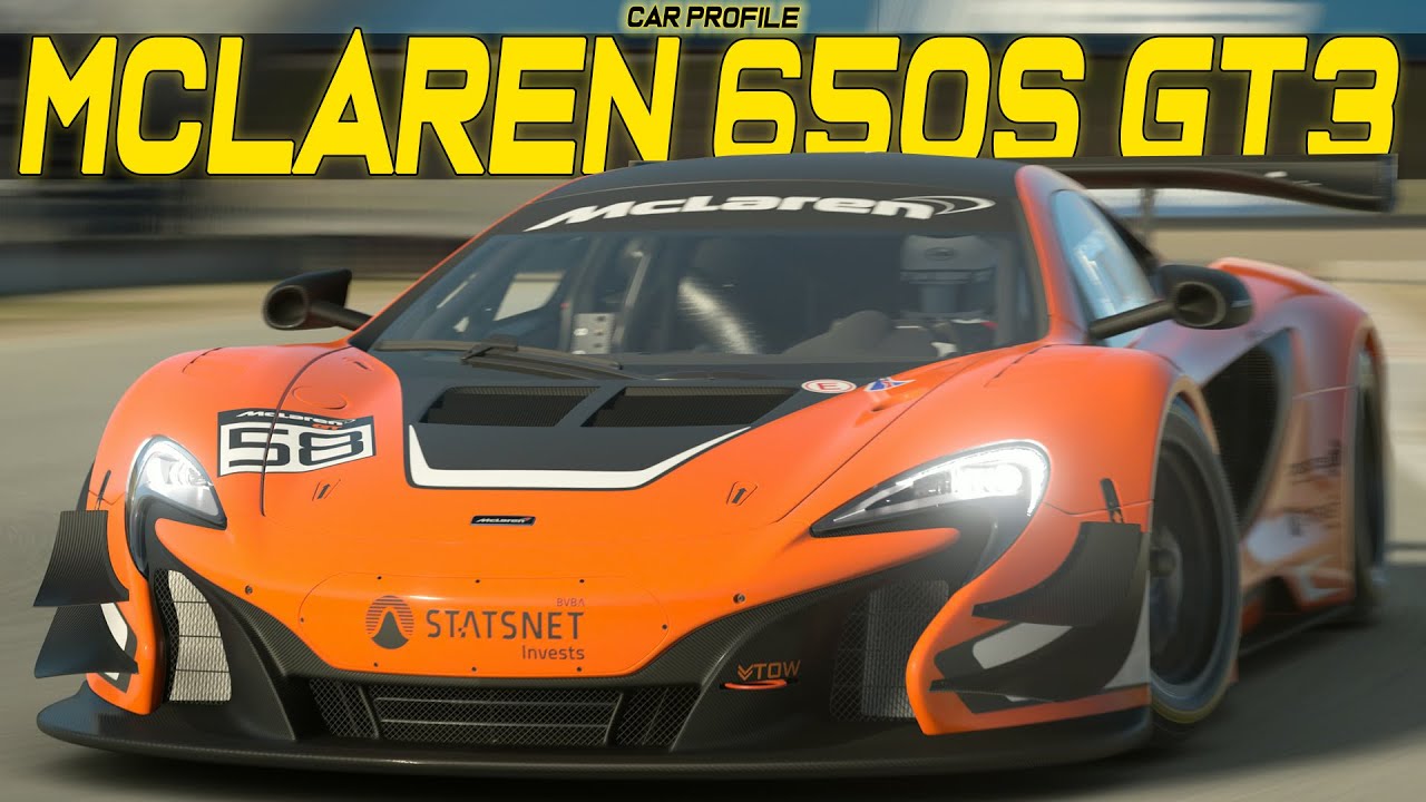 😉 This was INTERESTING!!... Mclaren 650s GT3... || Gran Turismo Car Profile