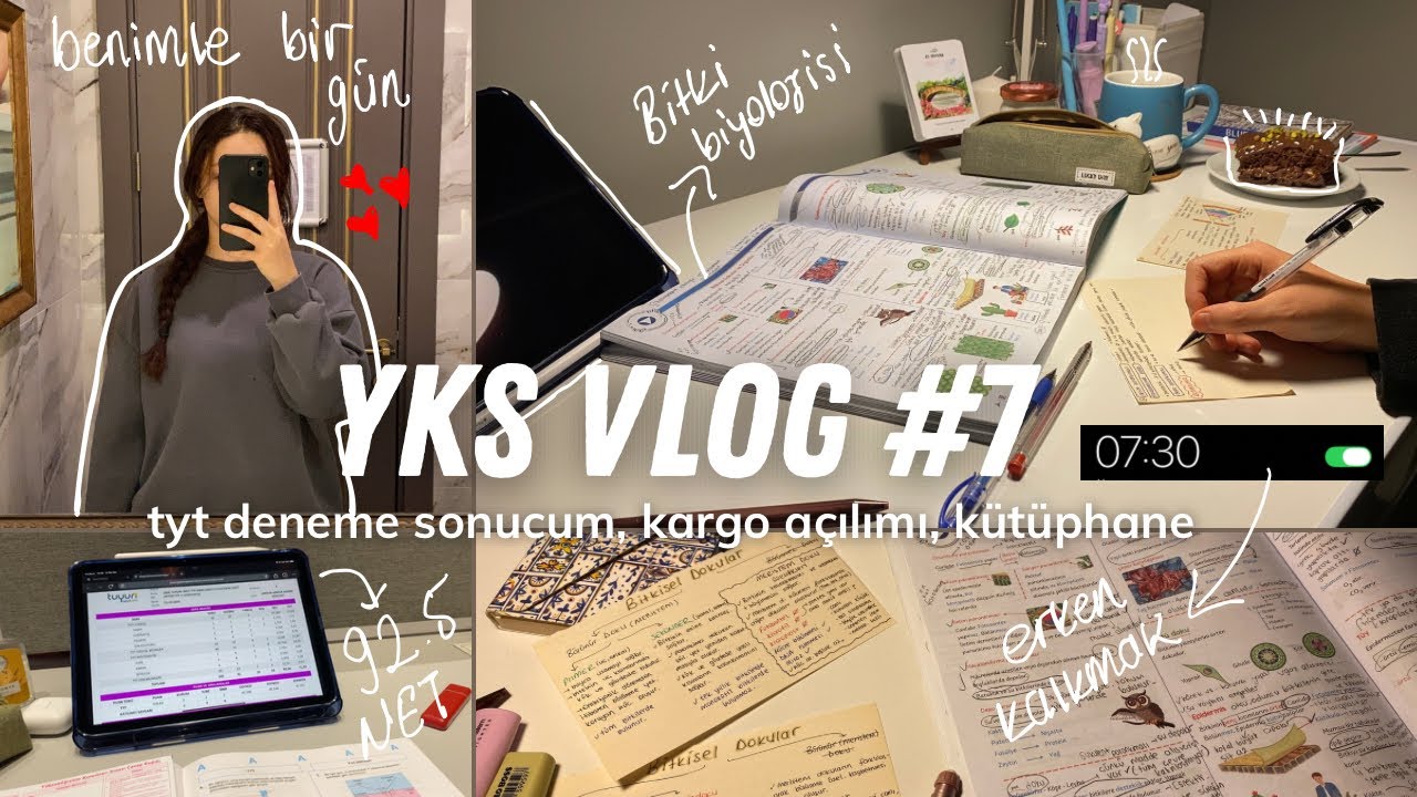 tyt deneme netim, kitap kargo açılımı, kütüphane, yks vlog… #yks2026 