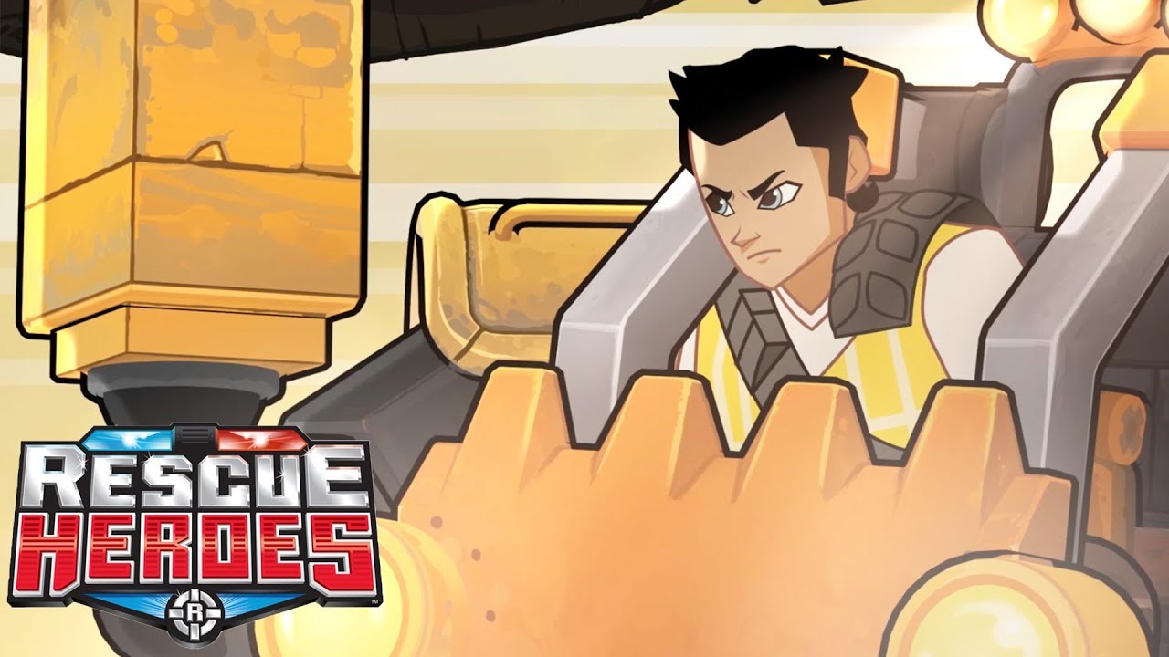 Rescue Heroes™ | Episodio 6 - El momento de M.A.N.N.I.E para brillar | Serie Animada Para Niños
