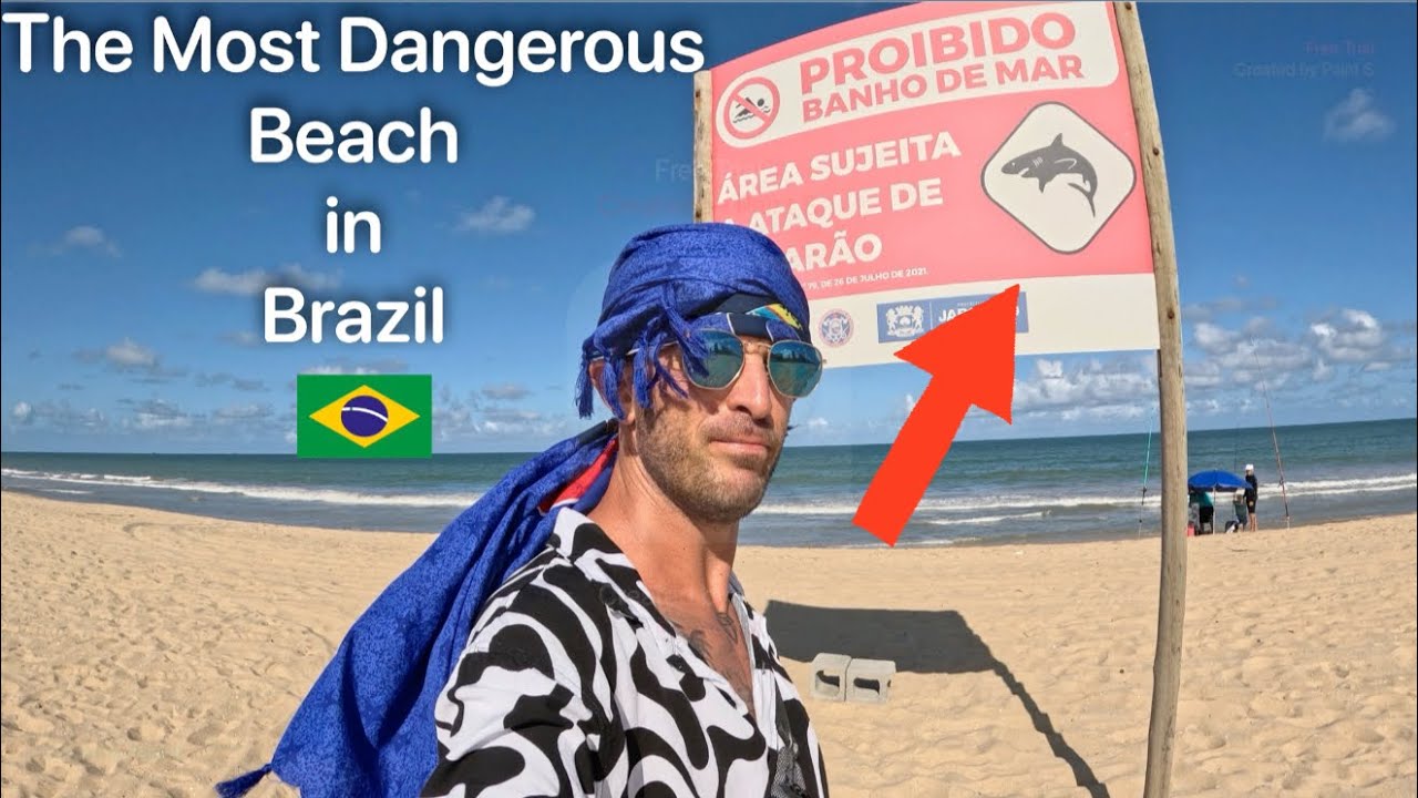 Be Careful on that beach in Brazil🇧🇷‼️