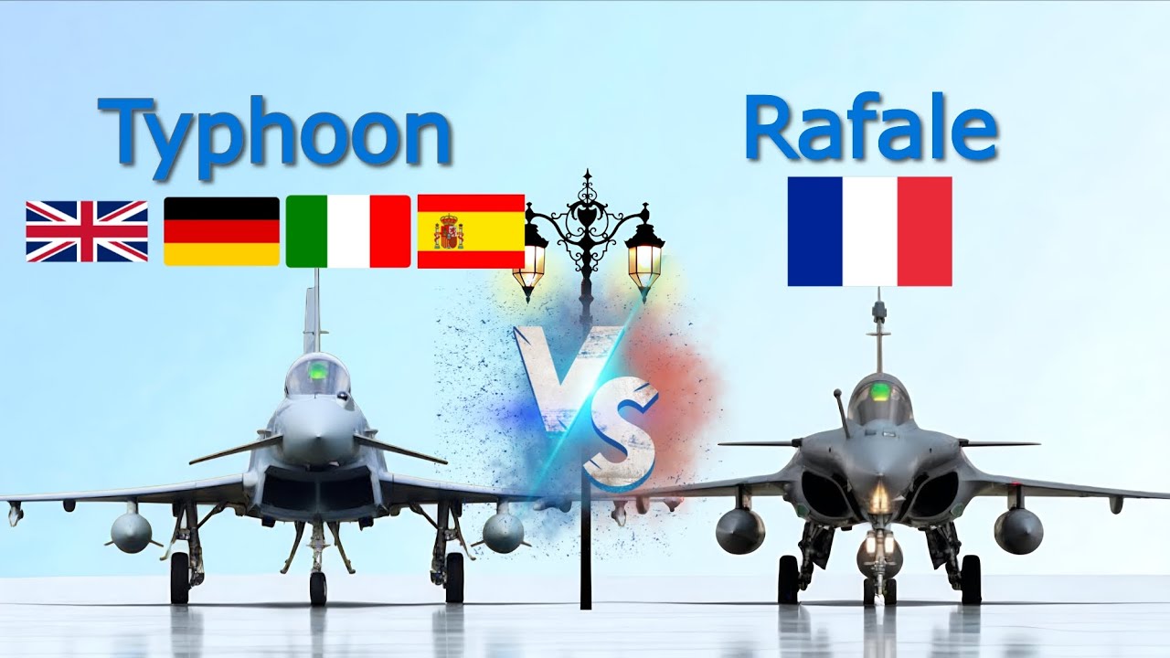 Euro Fighter Vs Rafale | European Fighter Jet Comparison  | Germany  Vs France |