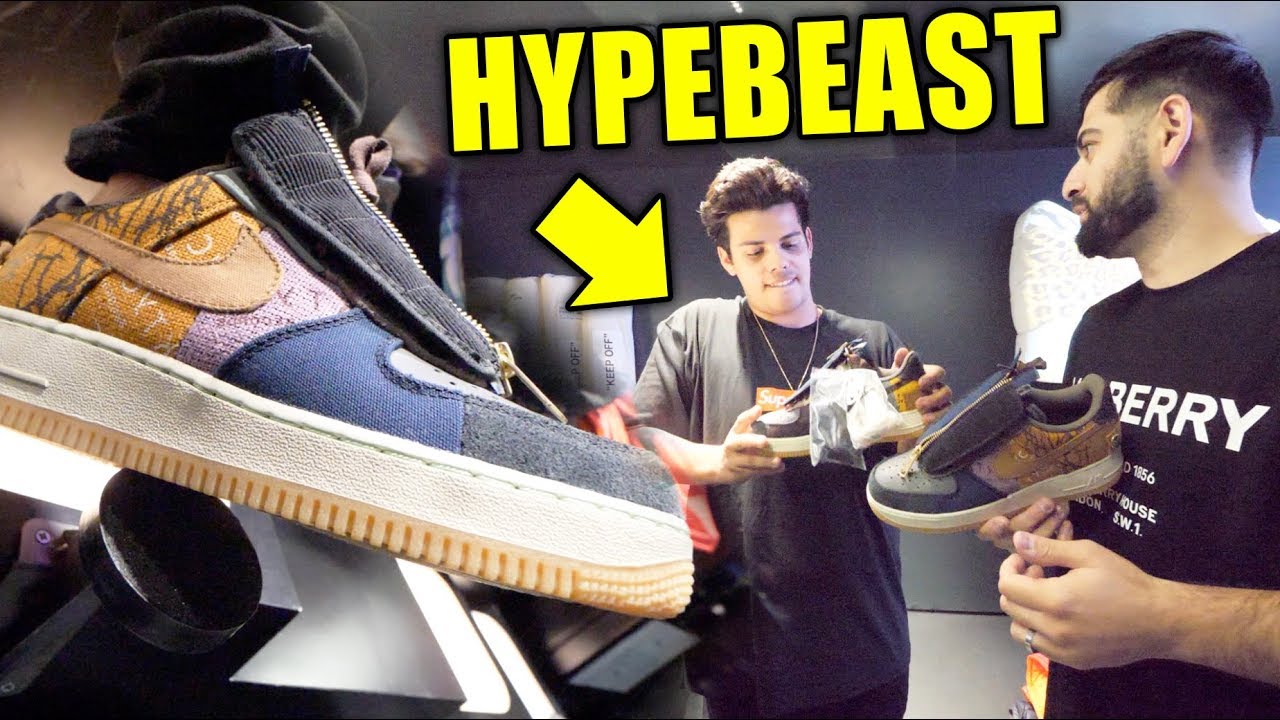 SHOPPING WITH THE BIGGEST HYPEBEAST IN LONDON!! *WHAT DID HE BUY*