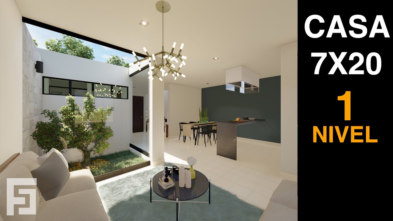 CASA de 7x20 METROS  | CASA ECONÓMICA