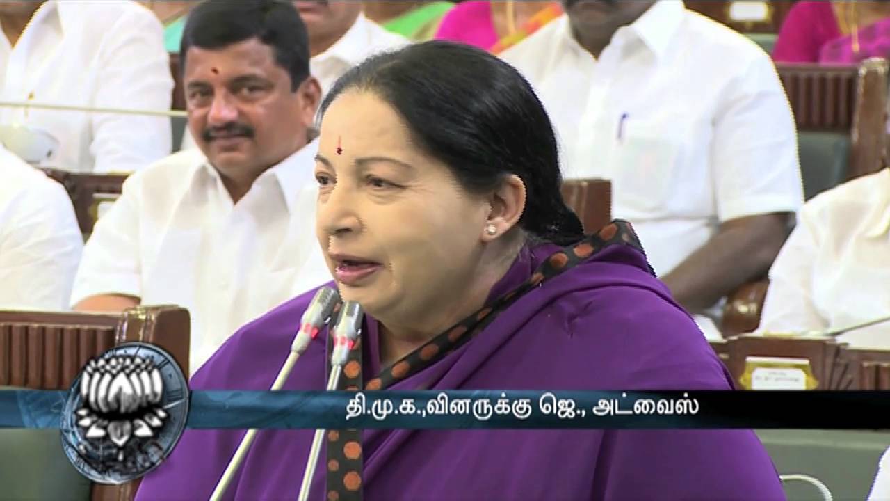 Jayalalitha Taking Class to DMK people In Assembly - Dinamalar Aug  9th 2016