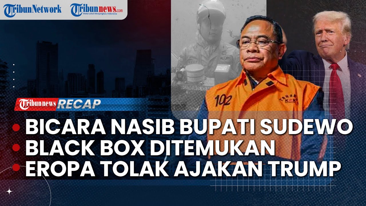 🔴Gerindra Bicara NasibSudewo Usai Jadi Tersangka | Detik-detik Penemuan Black Box Pesawat ATR 42-500