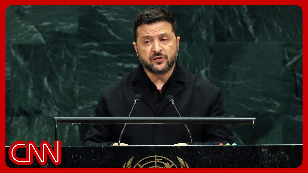 'Patient Zero' Putin, Russia-Ukraine war & Trump: Zelensky addresses UN