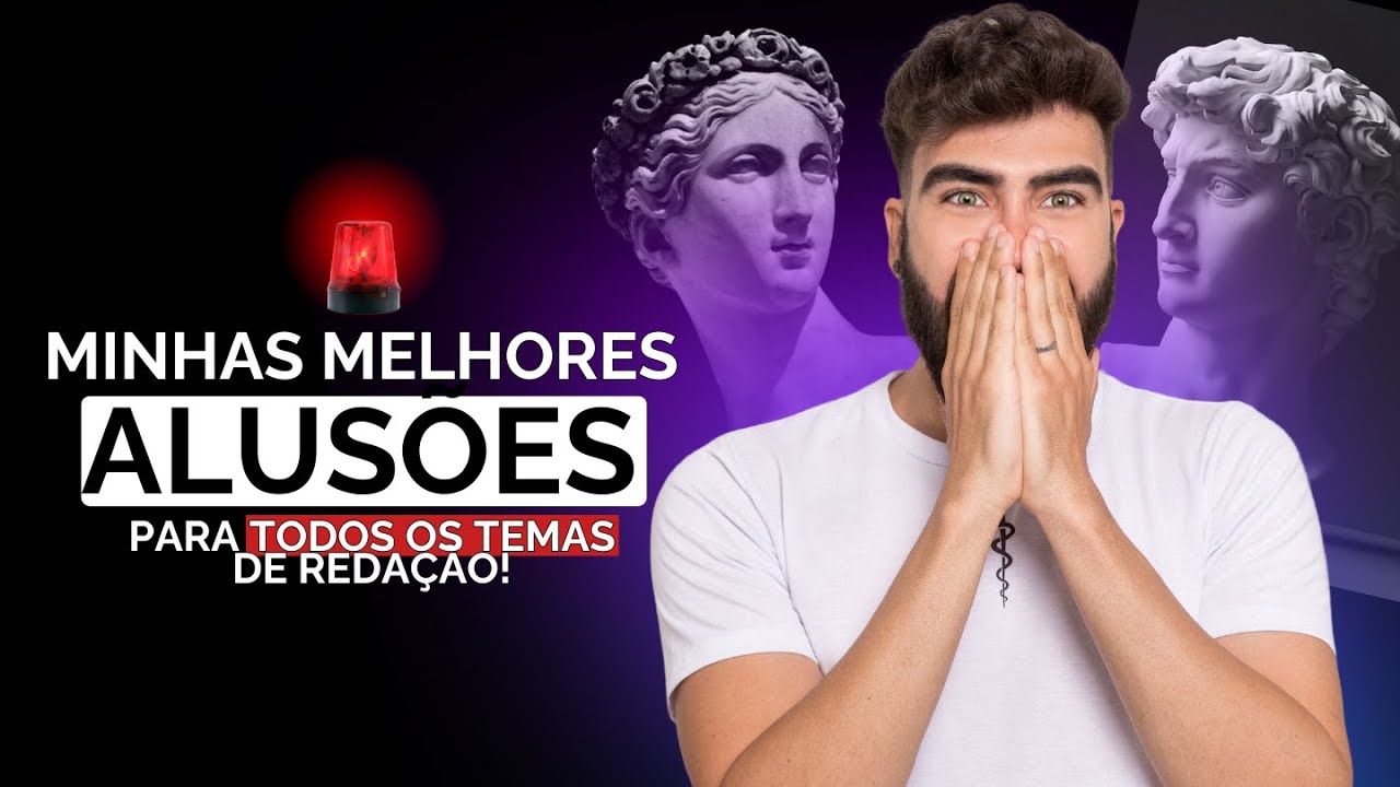 ALUSÕES PRONTAS para TODOS OS TEMAS de Redação (ENEM 2025)