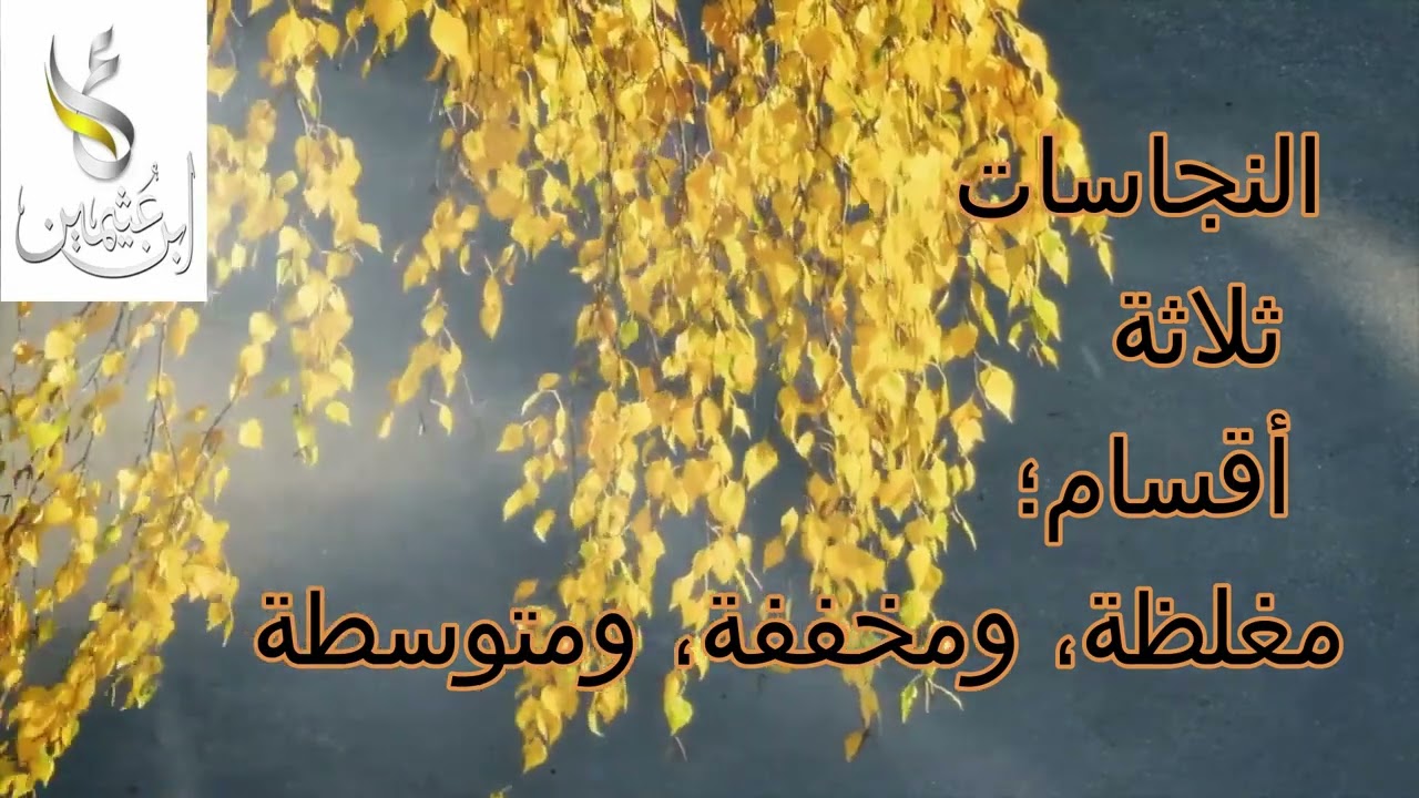 النجاسات ثلاثة أقسام؛ مغلظة، ومخففة، ومتوسطة...فضيلة الشيخ محمد بن صالح العثيمين رحمه الله.
