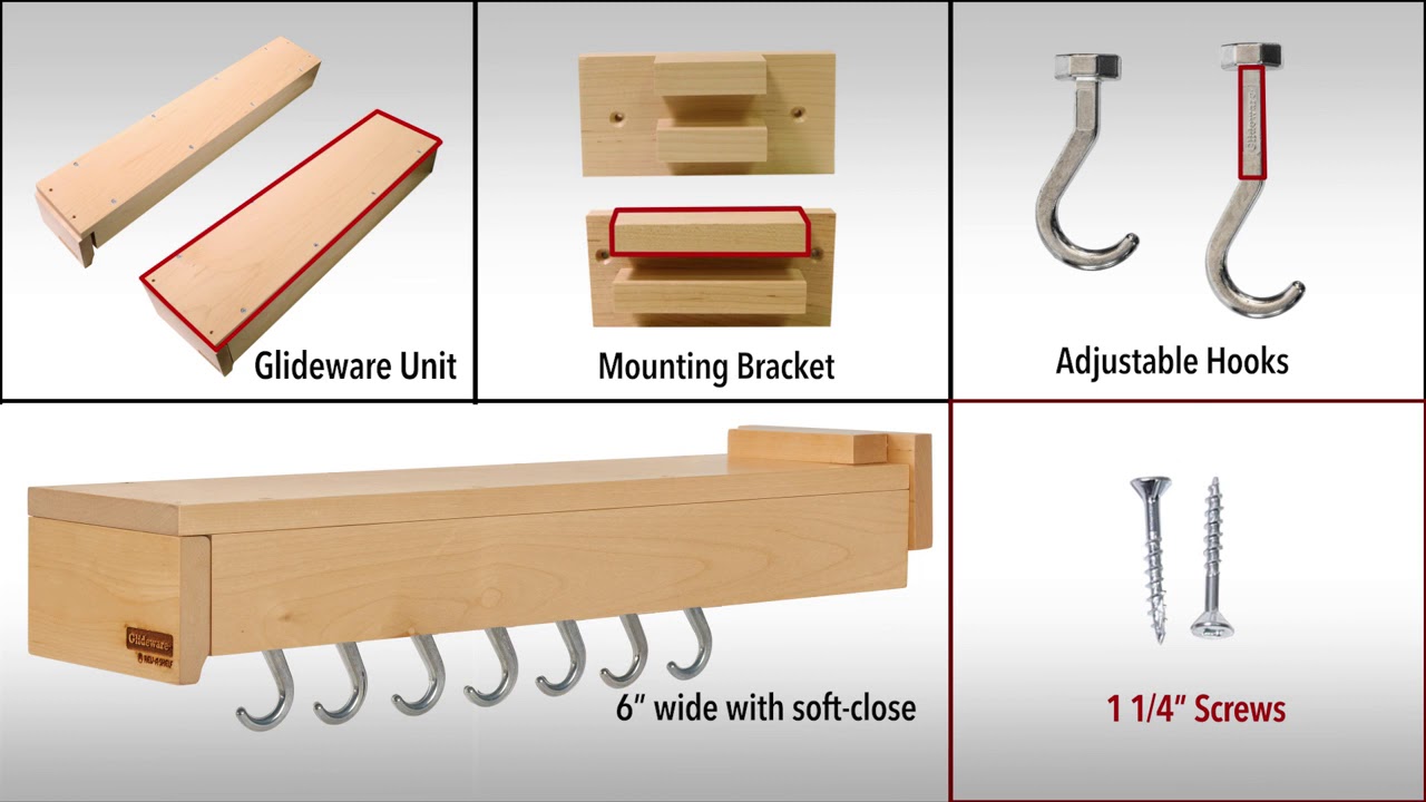 Rev-A-Shlef Glideware Pullout Installation