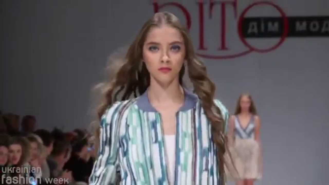 Ukrainian Fashion Week RITO SS'15. Model Daryna Avramenko