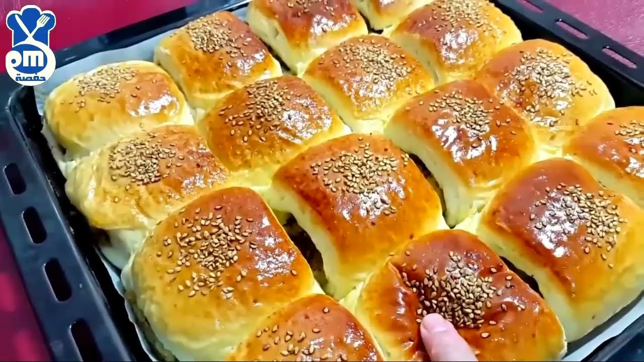 الذ فطائر تركية بحشوة راائعة وعجينة قطنية سهلة وسريعة التحضير