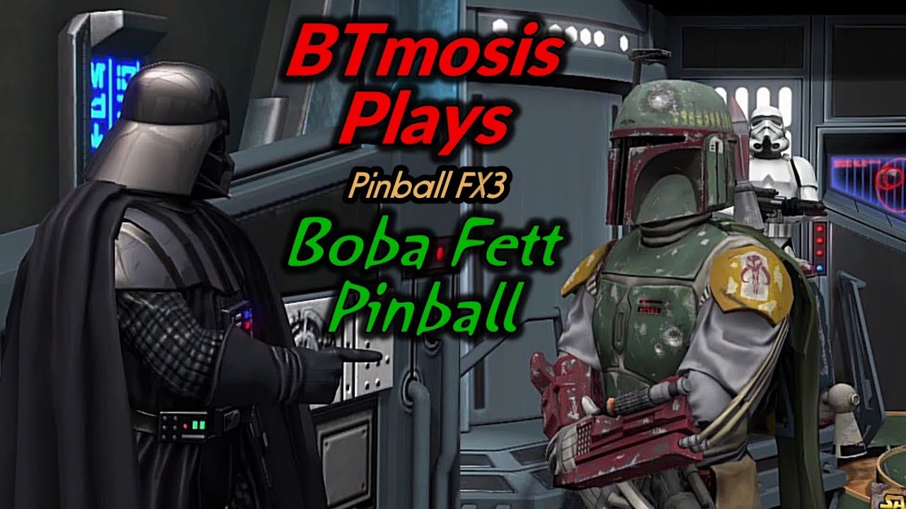 Star Wars Pinball Boba Fett Table - 1Ball Challenge -Rank 61 (Pinball FX3 gameplay)