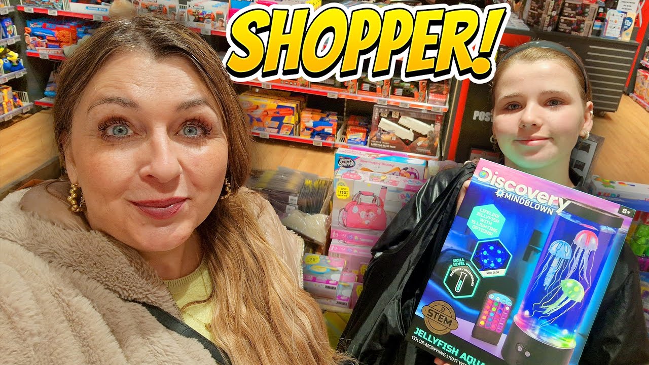 SHOPPER MED PIGERNE😃🐙🪼