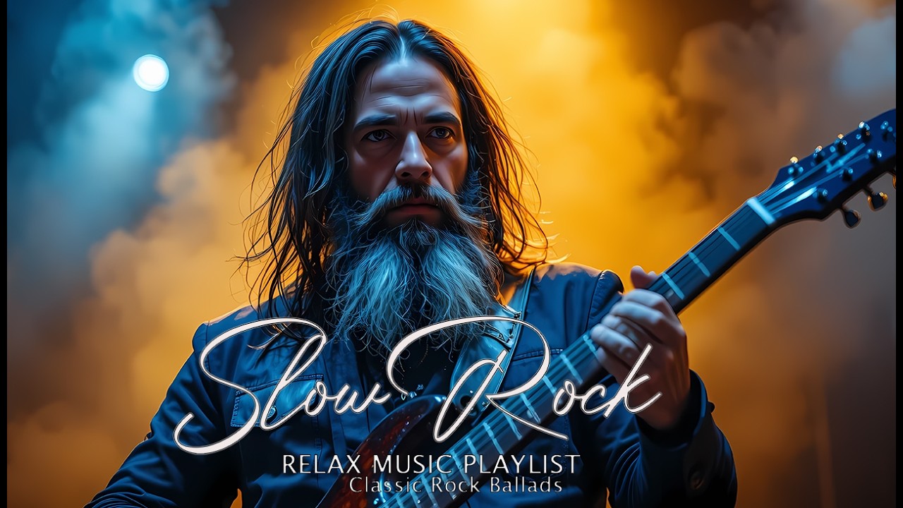 🎶 Best of Slow Rock & Classic Rock Ballads for a Night Drive | Emotional Guitar Vibes 🌙