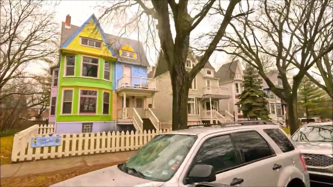 Detroit's Classic Woodbridge Neighborhood Part 1: Trumbull, Grand River, Avery, Commonwealth.