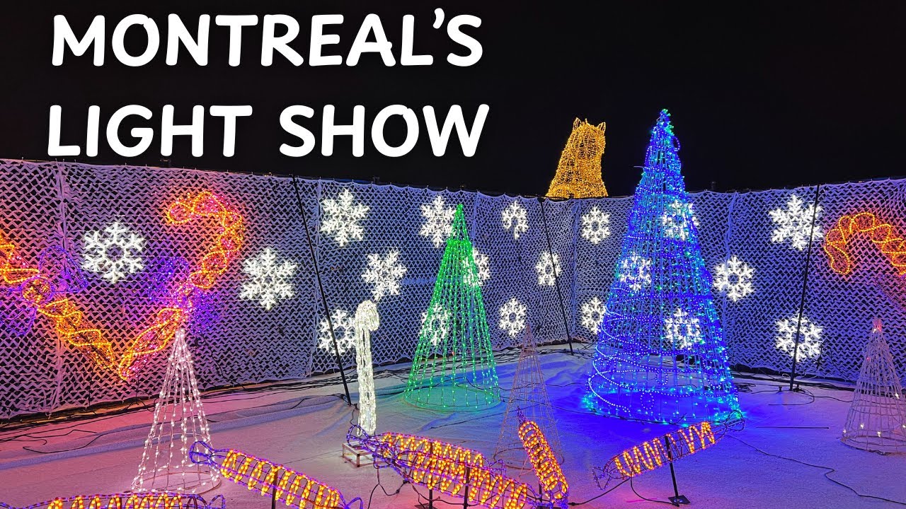 Festilumi Montreal Walking Tour 2025 | Immersive Light Show Experience