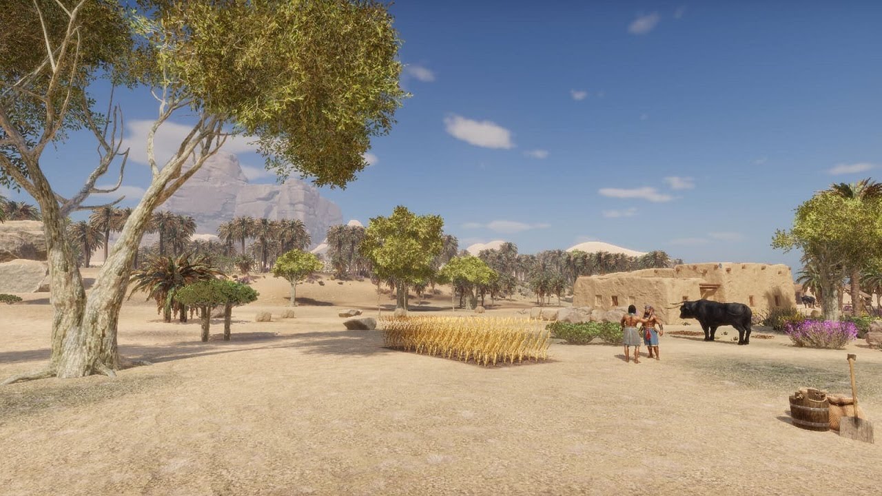 🌾ANCIENT FARM|BÖLÜM 3 SOĞANLI SARIMSAKLI ZEYTİN AĞAÇLI&MIS GİBİ EKMEK KOKAN DUMAN TÜTEN KÖY HAYATI🍞🌿