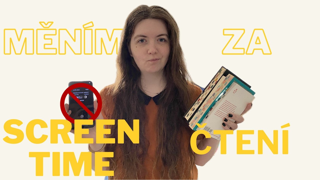 Tuhle výzvu jsem nezvládla / screentime → čtení