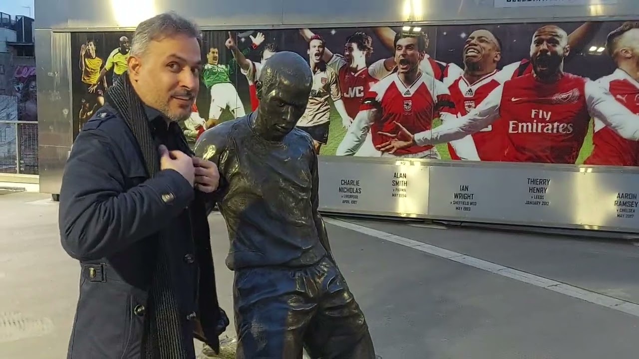 Exploring The EMIRATES STADIUM ARSENAL VS SPORTING Stadium Tour
