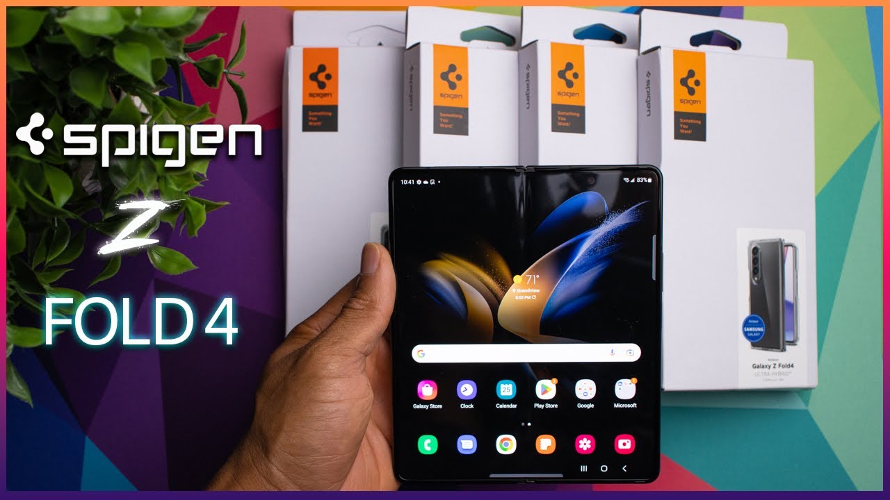 Galaxy Z Fold 4 - Spigen Case Lineup [Ultra Hybrid, Tough Armor, Thin Fit, Air Skin]