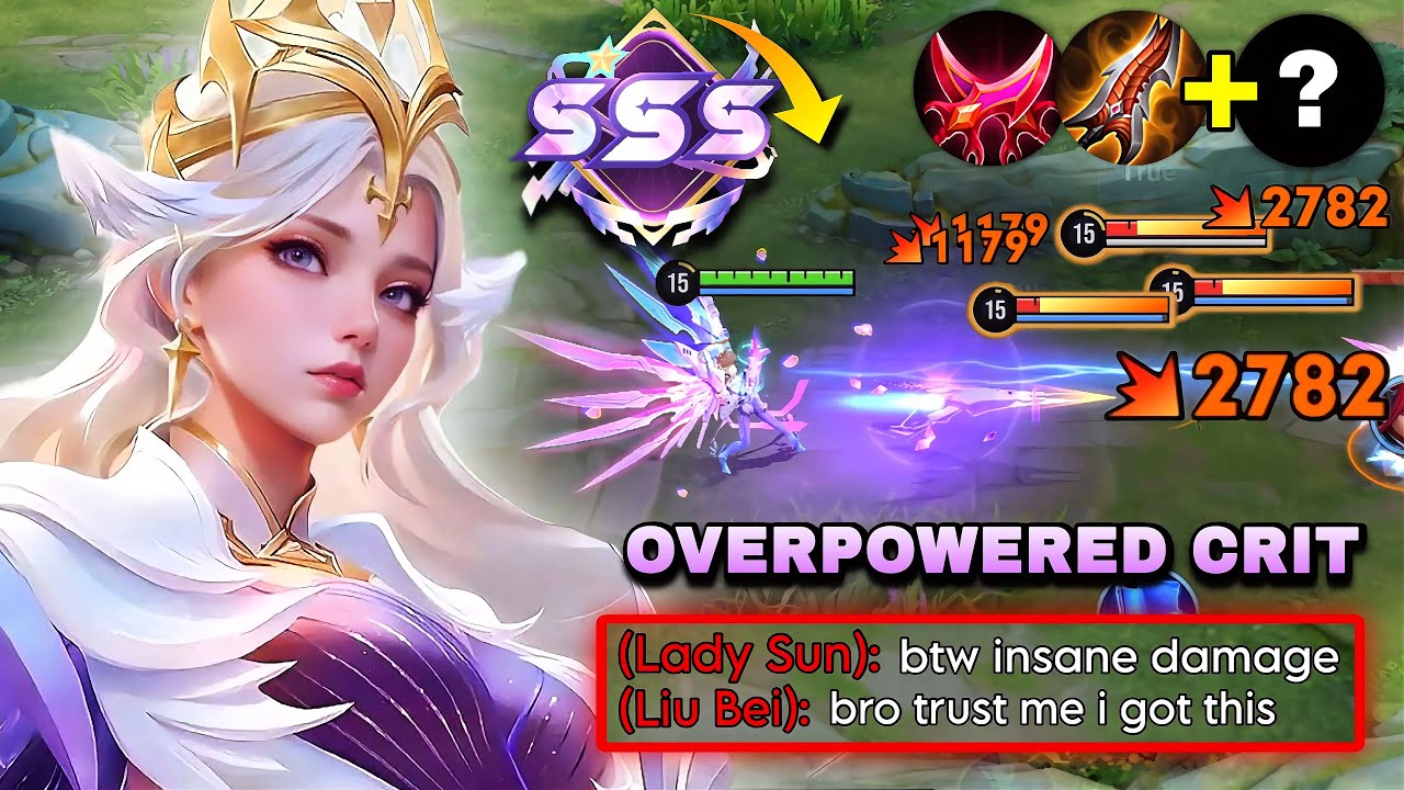 CHINA CONSORT YU OVERPOWERED CRIT BUILD IN GRANDMASTER RANK! | HONOR OF KINGS
