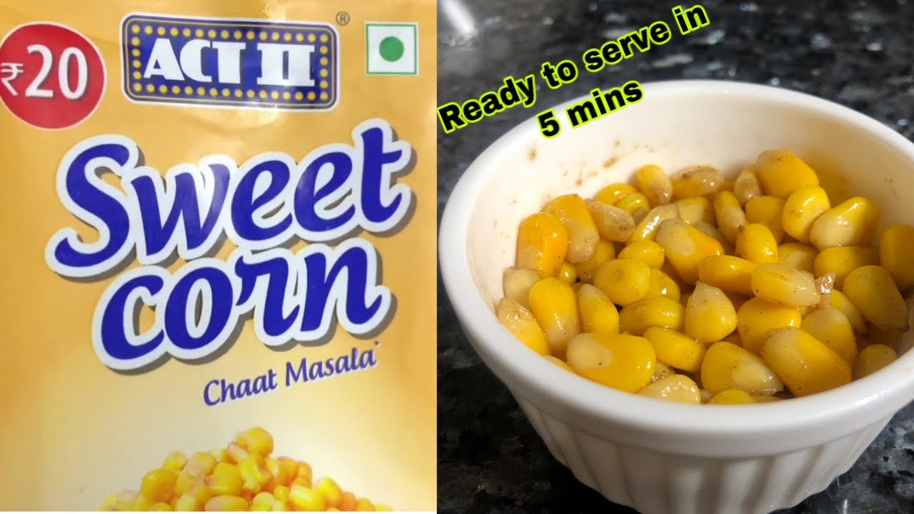 act 2 sweet corn | act 2 sweet corn chat masala | sweet corn recipes | act 2 sweet corn how to make