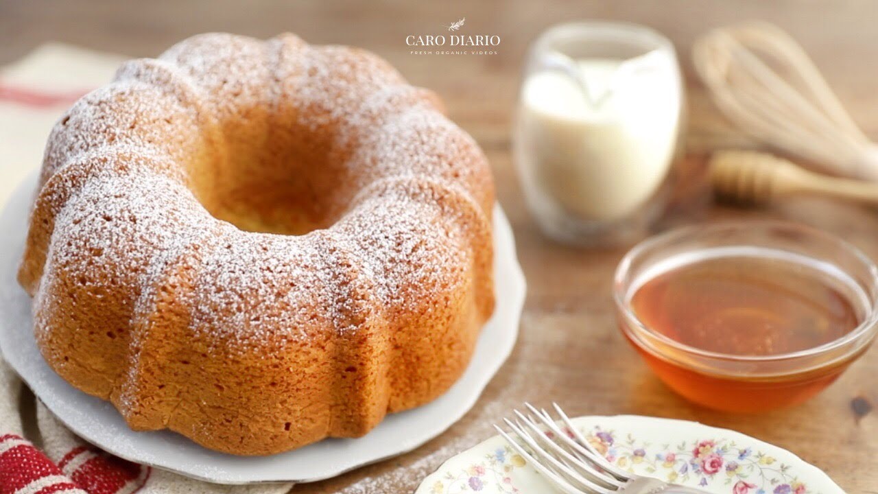 CIAMBELLA SOFFICE LATTE MIELE RICETTA SEMPLICISSIMA E VELOCE | Il Ricettario #77