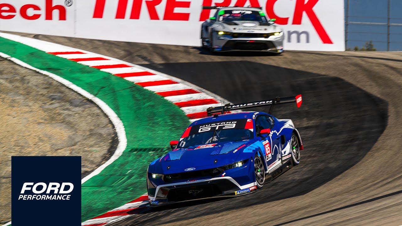 2025 IMSA Laguna Seca | Mustang GT3 | Ford Performance