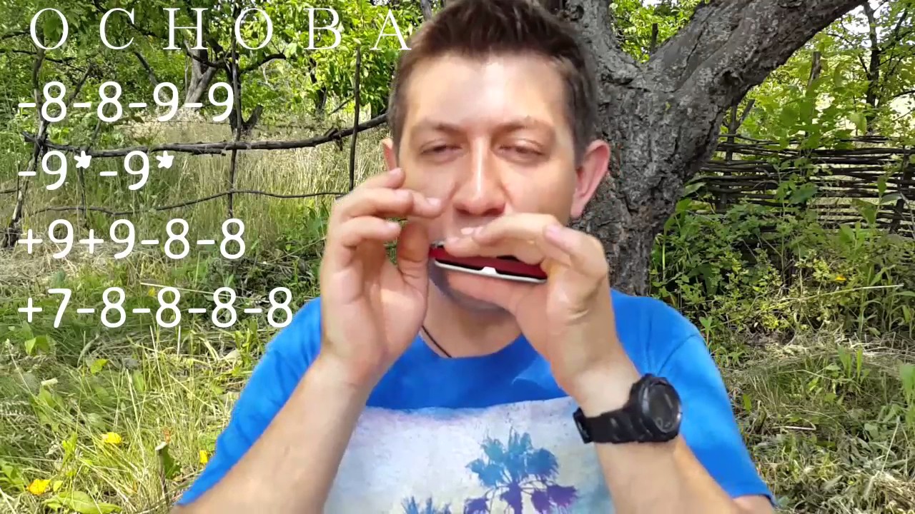 Гангстерский рифф+Передув на 9-м отверстии. Урок№12 (Overbend, Overdraw)