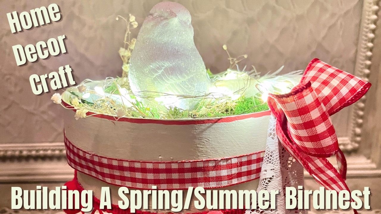 Building a Spring:Summer Faux Bird's Nest