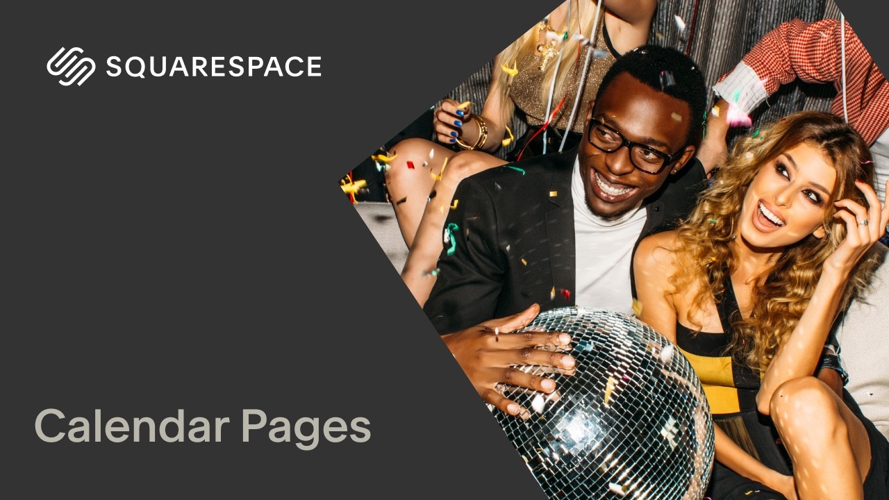 Calendar Pages | Squarespace 7.1 Tutorial