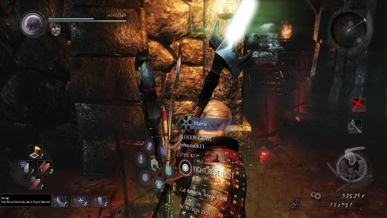 Nioh Remastered - The Complete Edition - Giant Toad Boss Fight #2