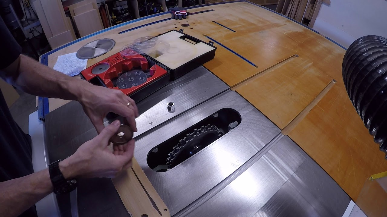How To Setup And Use A Stacked Dado Set In A Table Saw!!! With Tips!!!