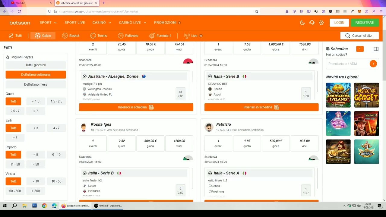 Betsson ci prende per i fondelli?