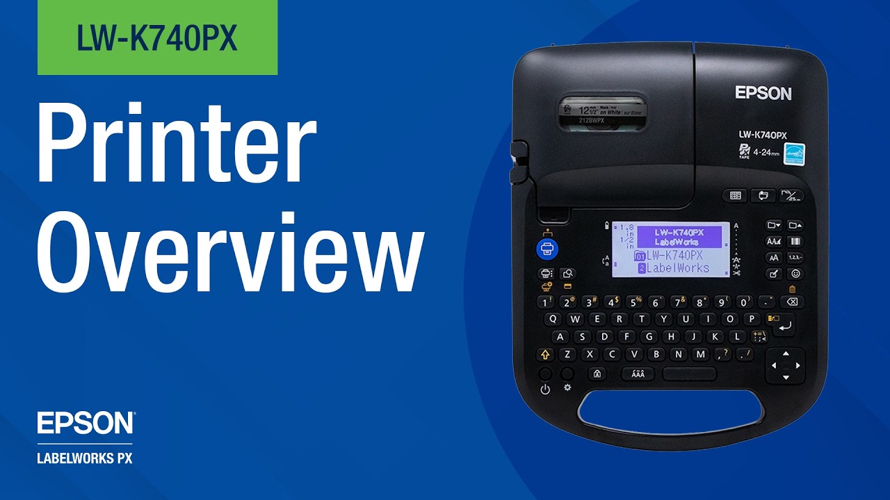 Epson LabelWorks LW-K740PX: Introduction