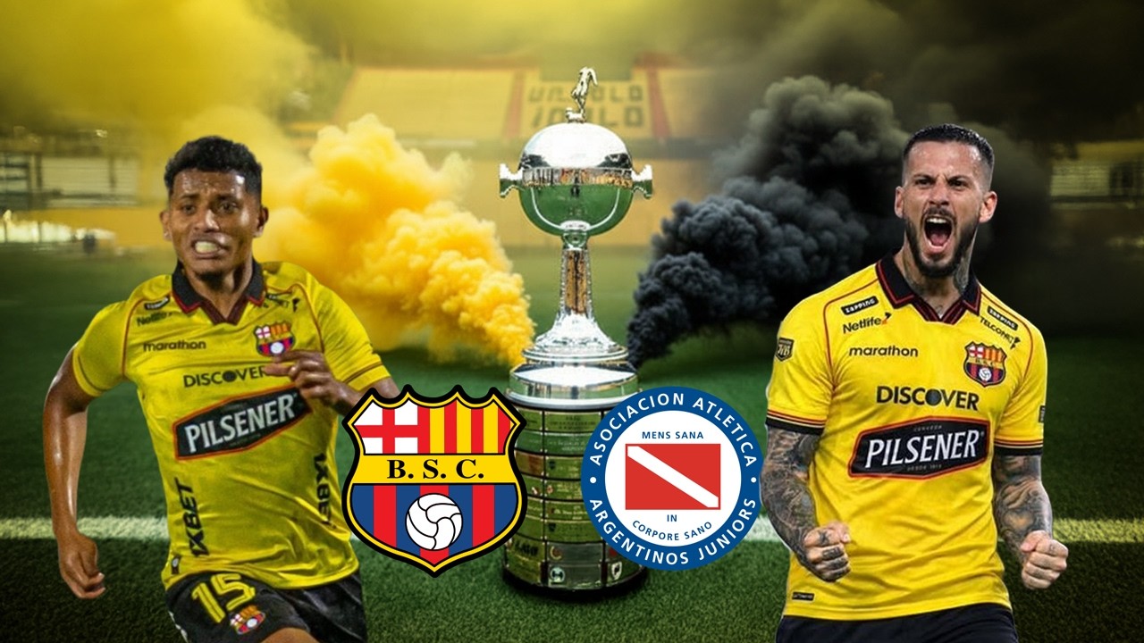 🔴EN VIVO // 🟡 BARCELONA SC VS ARGENTINOS JUNIORS - COPA LIBERTADORES