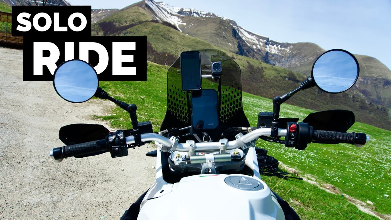 DUCATI DESERT X sui MONTI SIBILLINI | Solo Ride | Fiastra, Bolognola e Sarnano