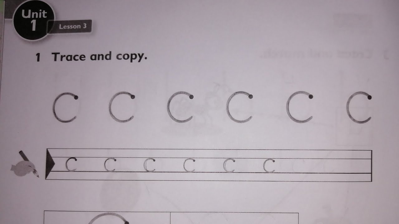 نشاط إنكليزي ثاني إبتدائي صفحة 8 _ 9  letter C