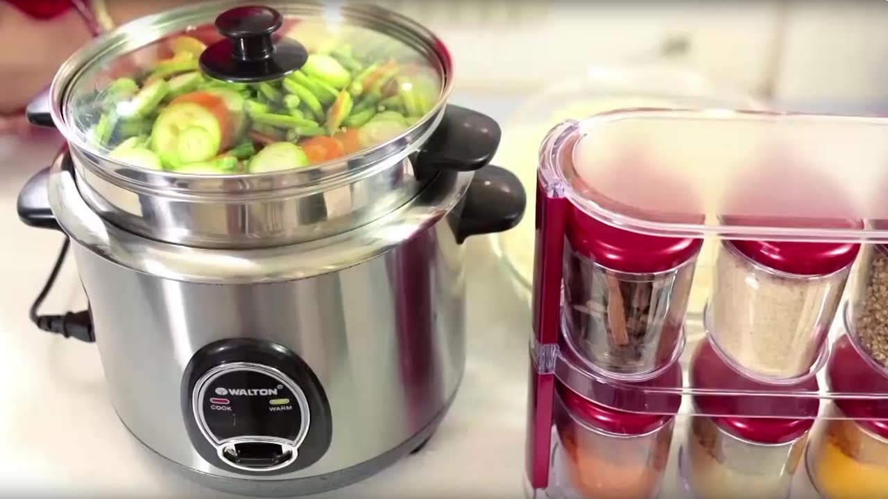 WALTON DOUBLE INNER POT RICE COOKER Full HD