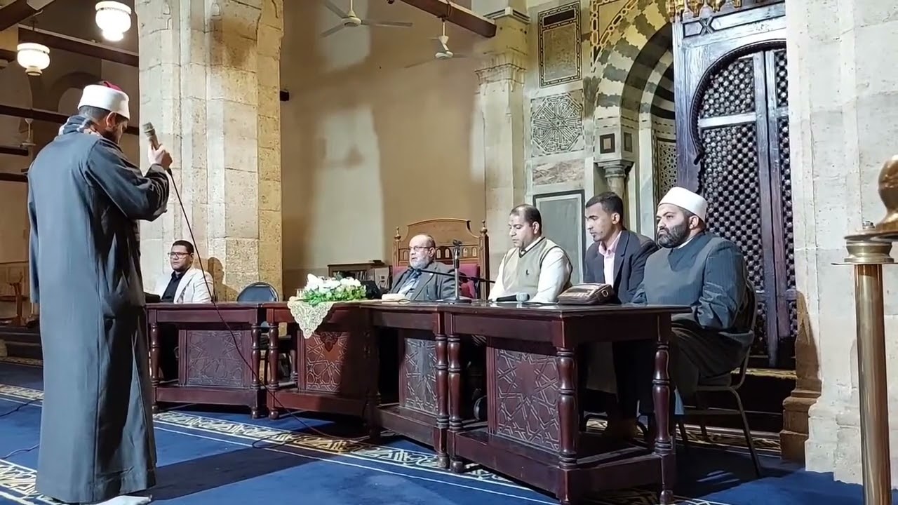 أذان العصر من رحاب الجامع الأزهر الشريف لإمام القبلة فضيلة الشيخ محمد فوزي البربري