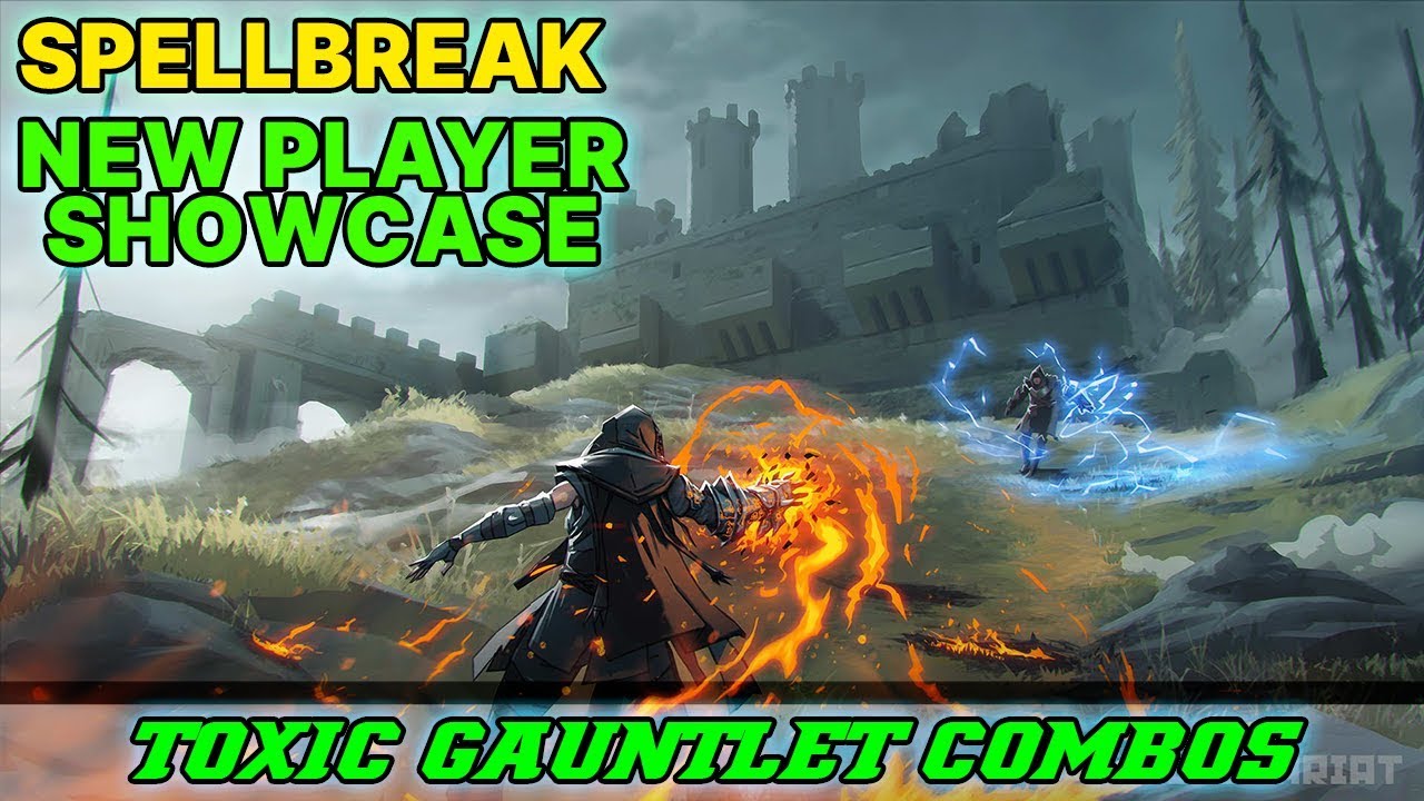 Spellbreak - Toxic Gauntlet All Combos | All Toxic Combos