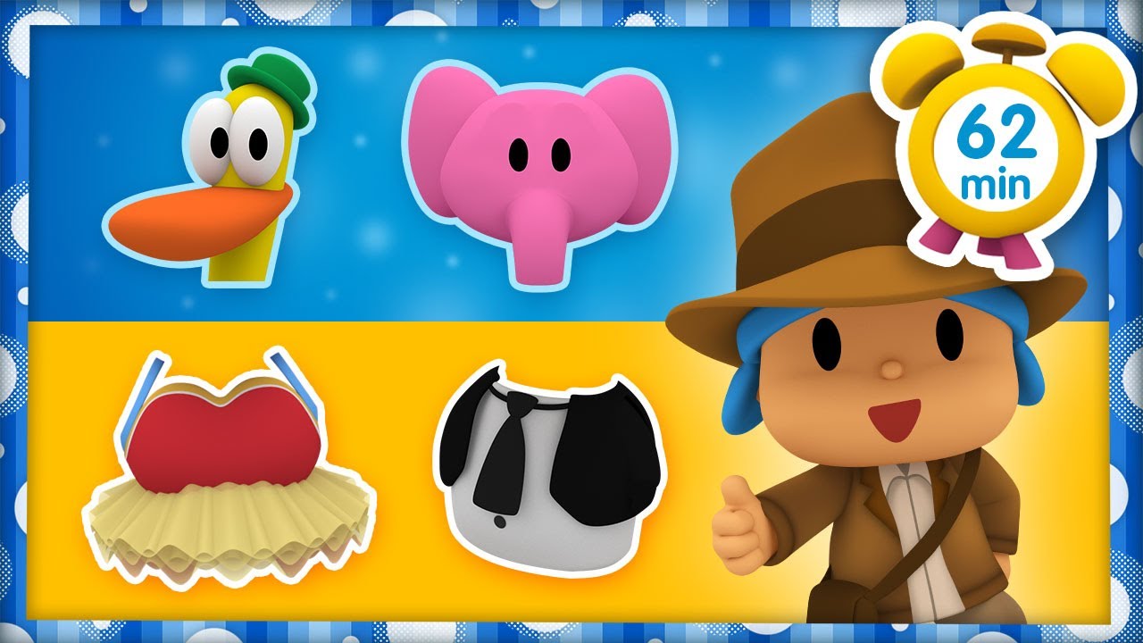 👗 POCOYO TÜRK - Yeni Elbiselerim [ 28 dakika ] Çocuklar için ÇIZGI FILMLER