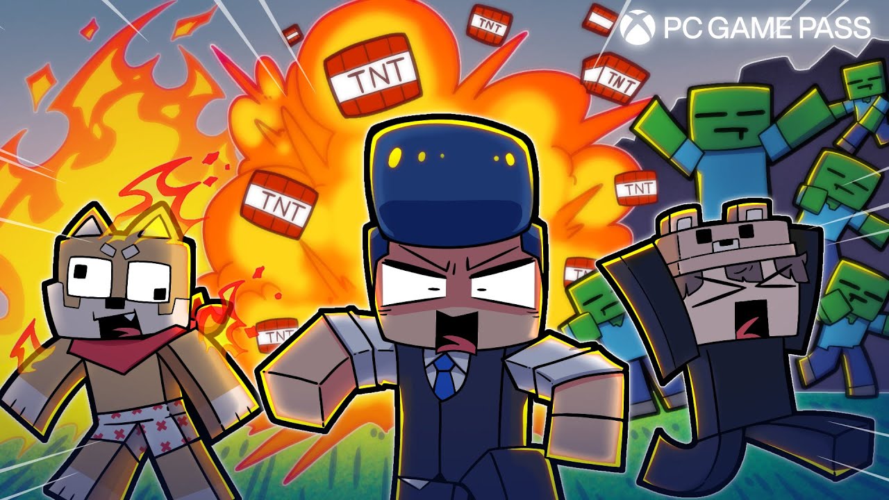 หนีตาย หนีไป!! | Minecraft