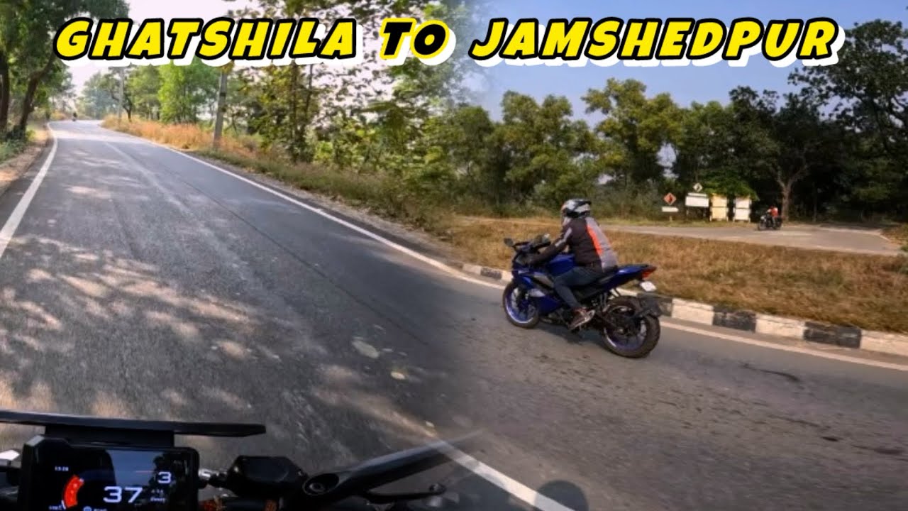 Ghatshila to jamshedpur sunday ride 