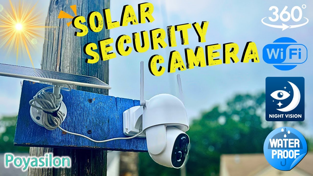 Amazon Solar Powered Wireless Security Camera - Unboxing/Review