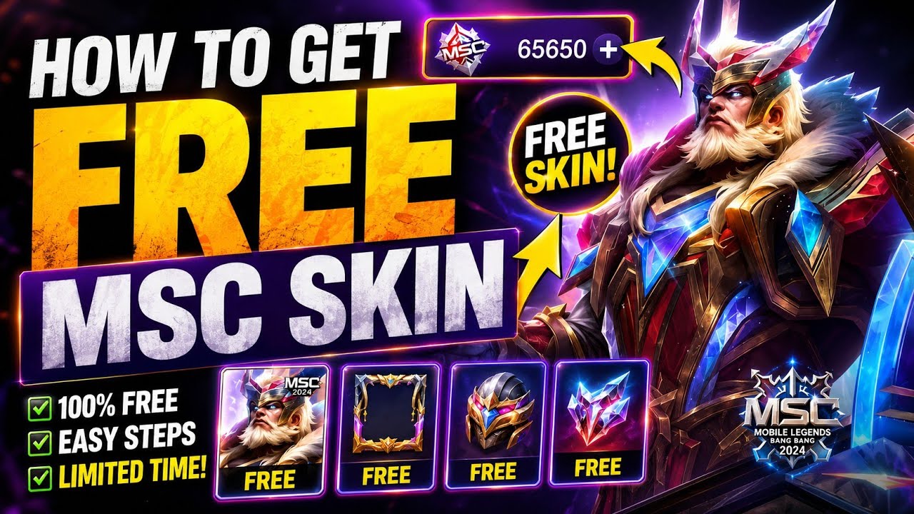 How to Unlock the FREE MSC Skin in Moba Legends! 🔥 @VrinOfficial @BrutalGamerOfficial-l9f 